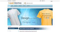 Desktop Screenshot of digitaltshirtprinting.com.au